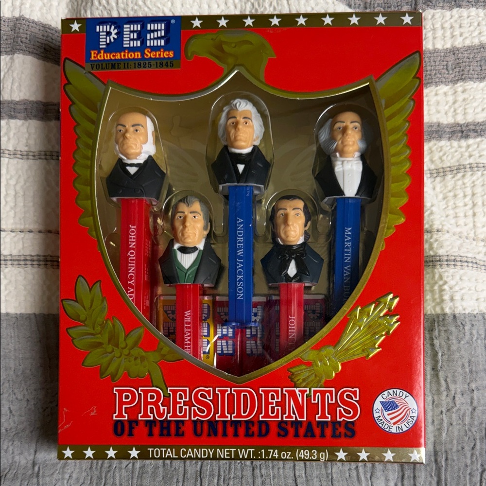 PEZ Presidents of the United States Candy Dispensers - Multicolor